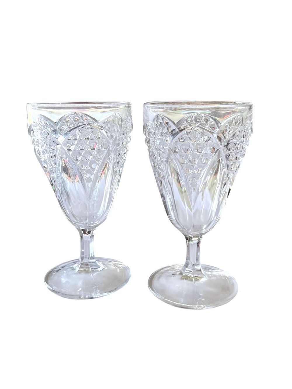 Imperial Glass No. 9 Goblet Pecorah Tulip Drinking Glass